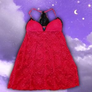 Cute Apt 9 Lace Bustier/Babydoll Dress